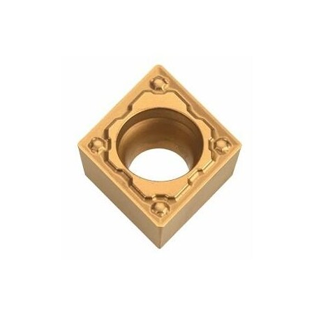 Holex Carbide Turning Insert, Diamond, CCMT21.51 / CCMT060204, for Stainless Steel 260210 HBT130